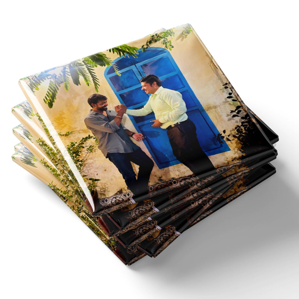 Square Custom Photo Fridge Magnet | Personalize & Gift Memories