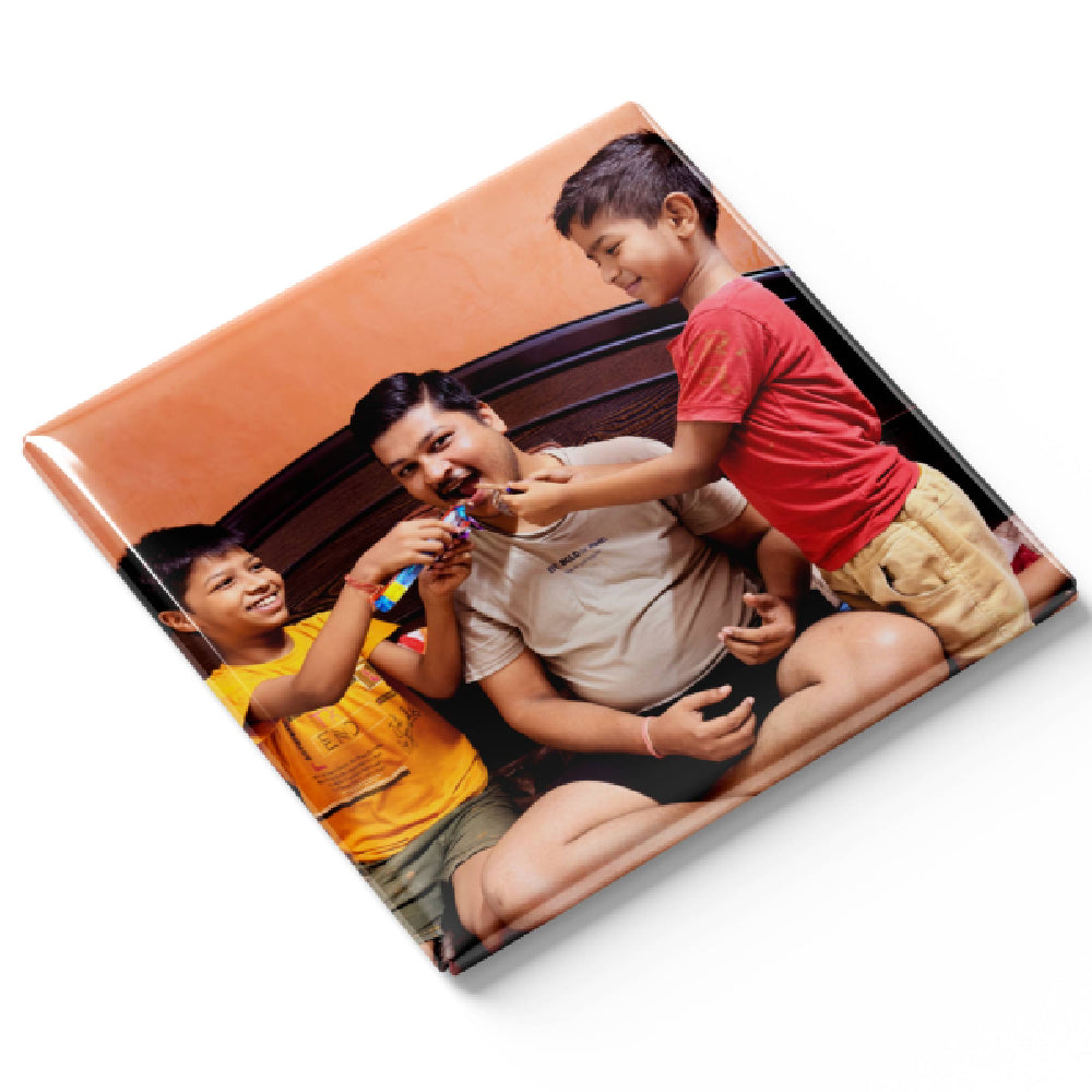Square Custom Photo Fridge Magnet | Personalize & Gift Memories