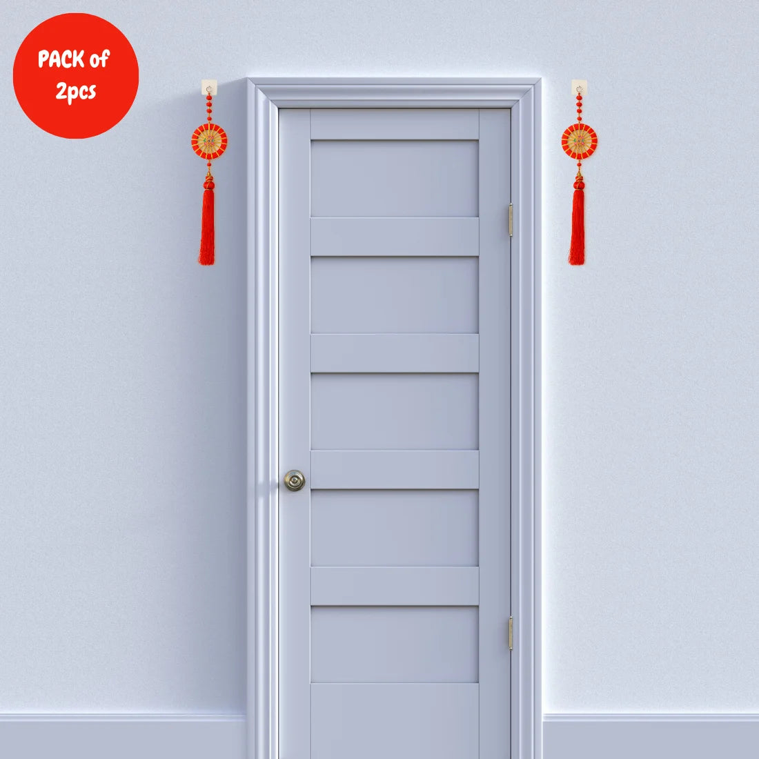 Pack of 2 | Dream Catcher Wall Hanging – Elegant Decorative Piece for Home, Bedroom & Positive Vibes