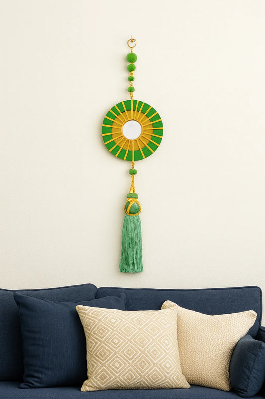 Pack of 2 Dream Catcher Wall Hanging – Elegant Decorative Piece for Home, Bedroom & Positive Vibes